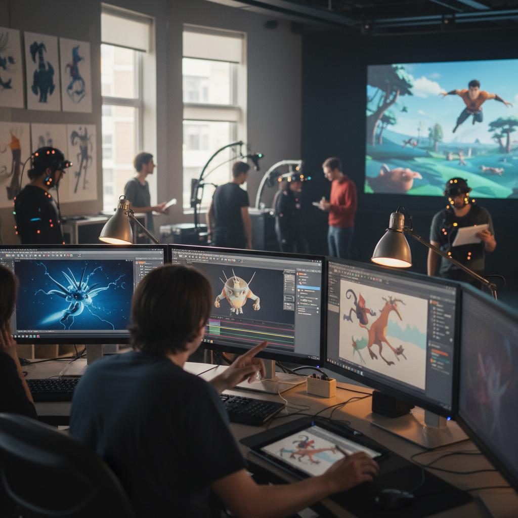 애니메이션 영화 및 비디오물 제작업