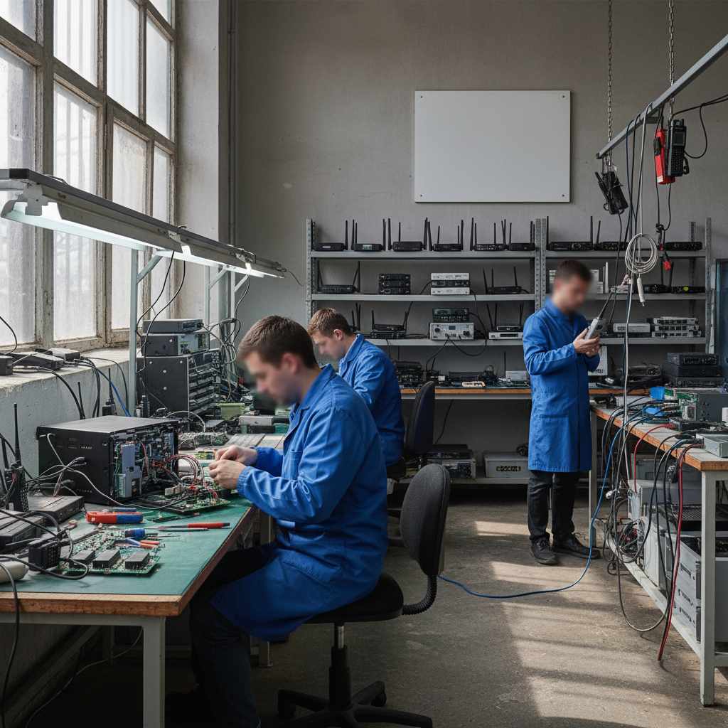 통신장비 수리업