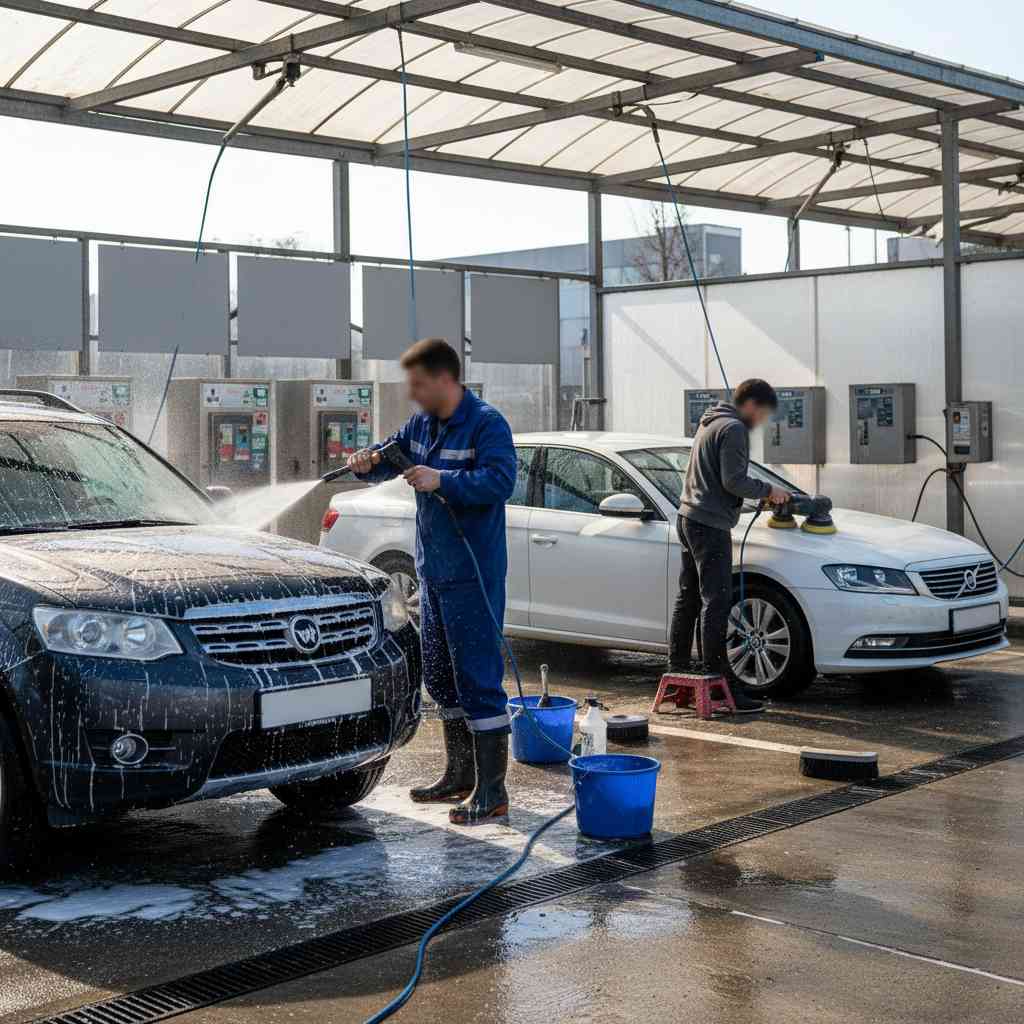 자동차 세차업