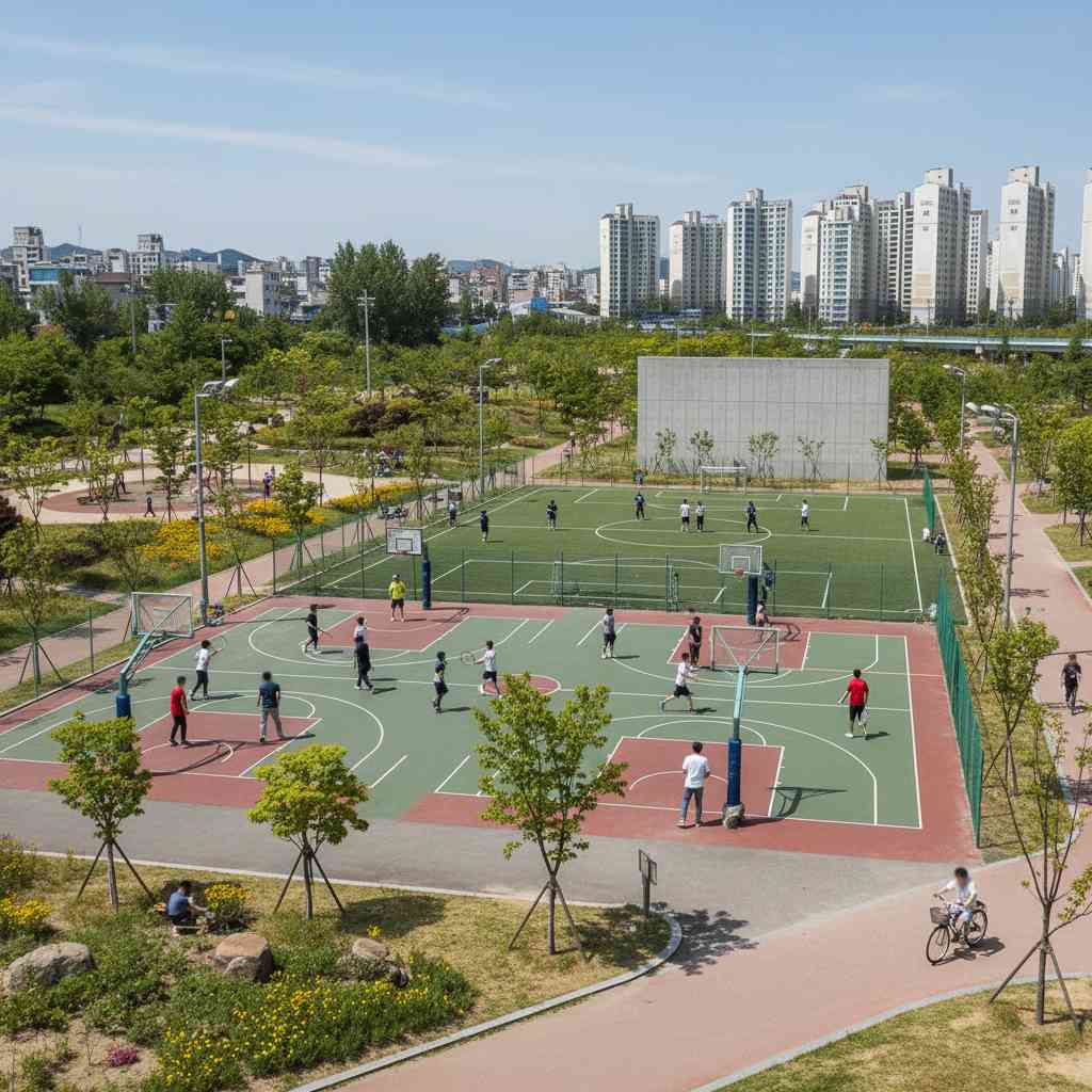 체육 공원 및 유사 공원 운영업