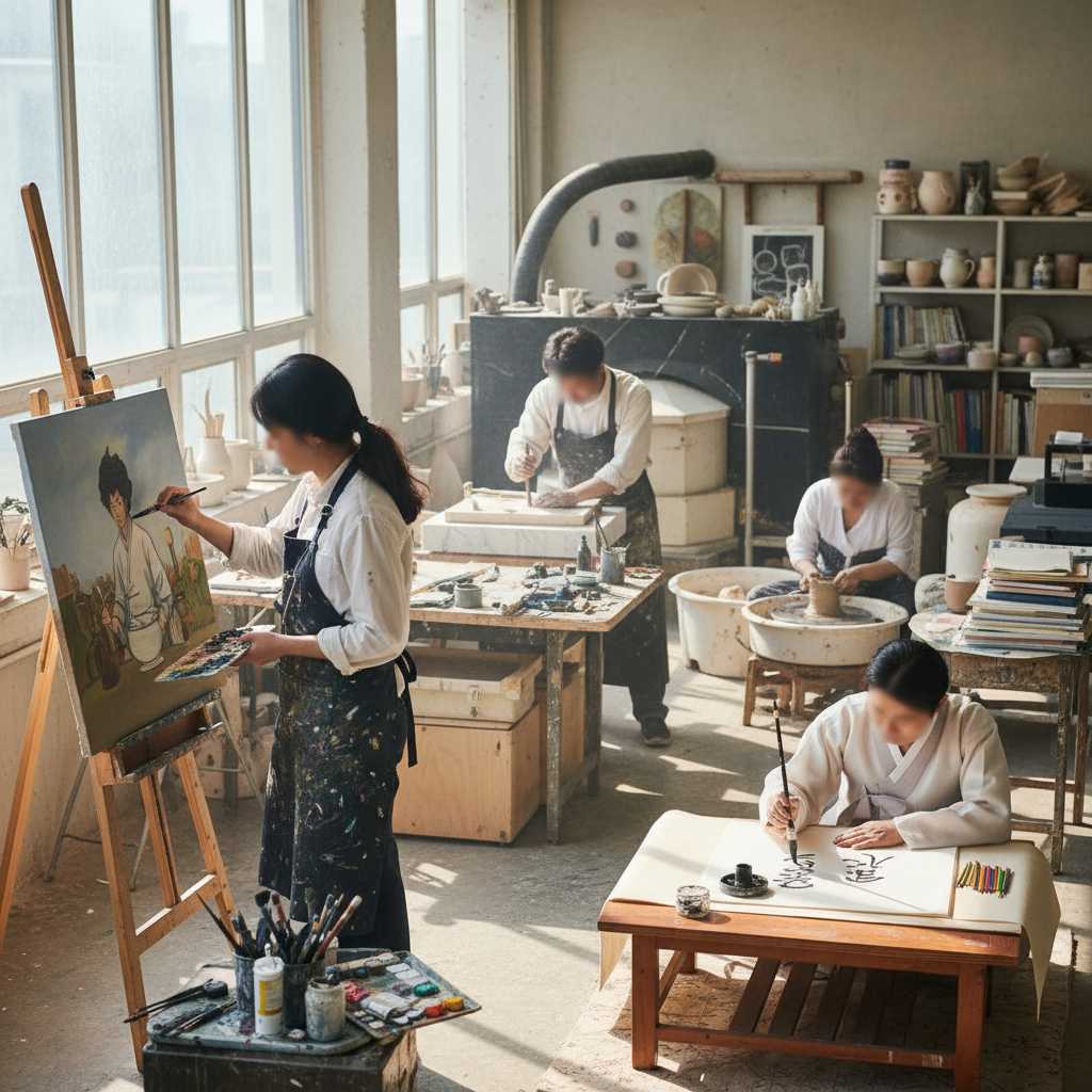 화가 및 관련예술가