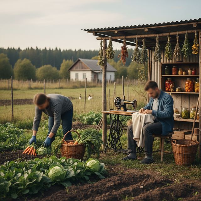 자가 소비를 위한 가사 생산 활동